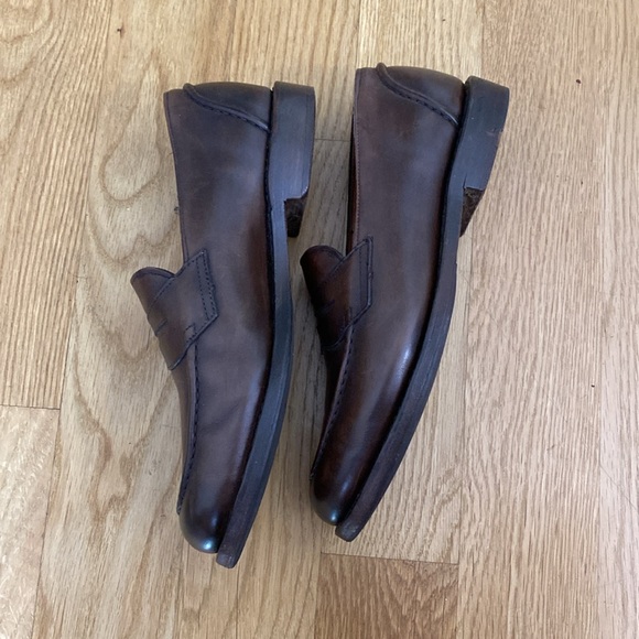 Ralph Lauren Burnished Singleton Loafer - Picture 5 of 7